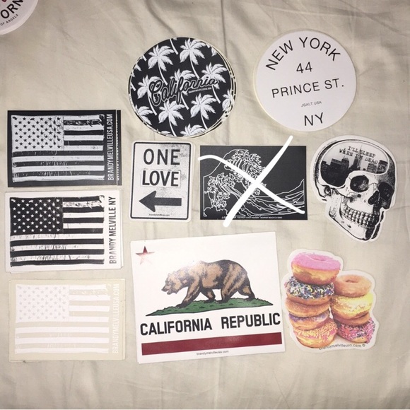 BRANDY MELVILLE STICKERS - Picture 3 of 8